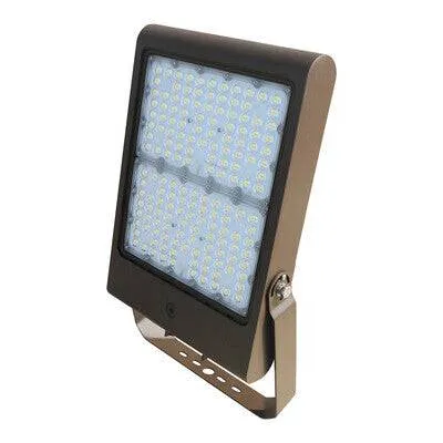 Copy of Flood Light 300/240/200/150W 70CRI 5000K 277-480V 0-10V DIM 7-Pin NEMA Short Cap Bronze