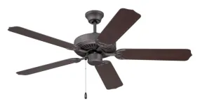 Craftmade END52ESP5X - 52 Inch Ceiling Fan w/Blades Espresso