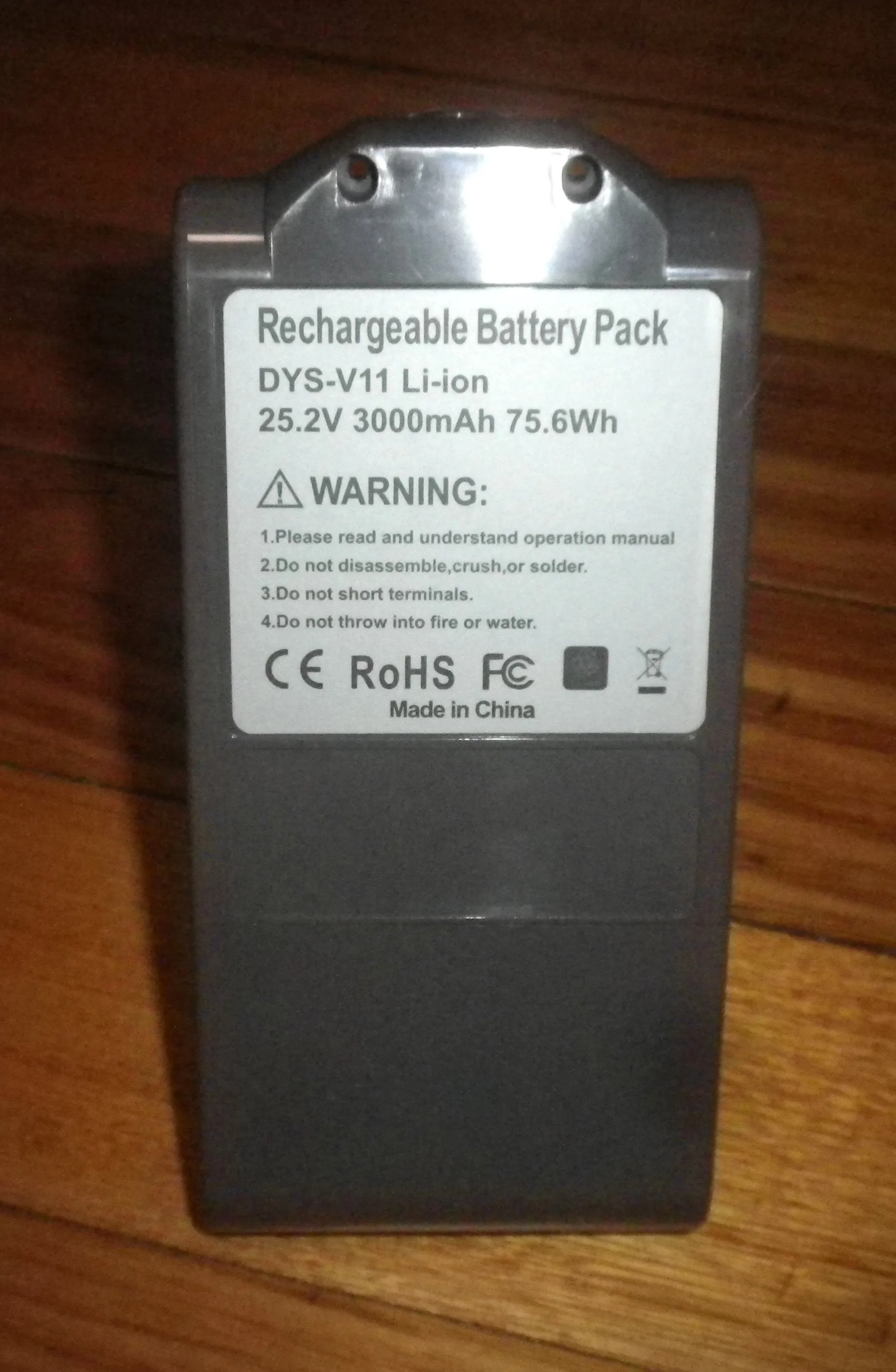 Dyson 25.2V 2000mAH V11 Series Vacuum Compatible Lithium Battery Pack - Part # BATT-V11