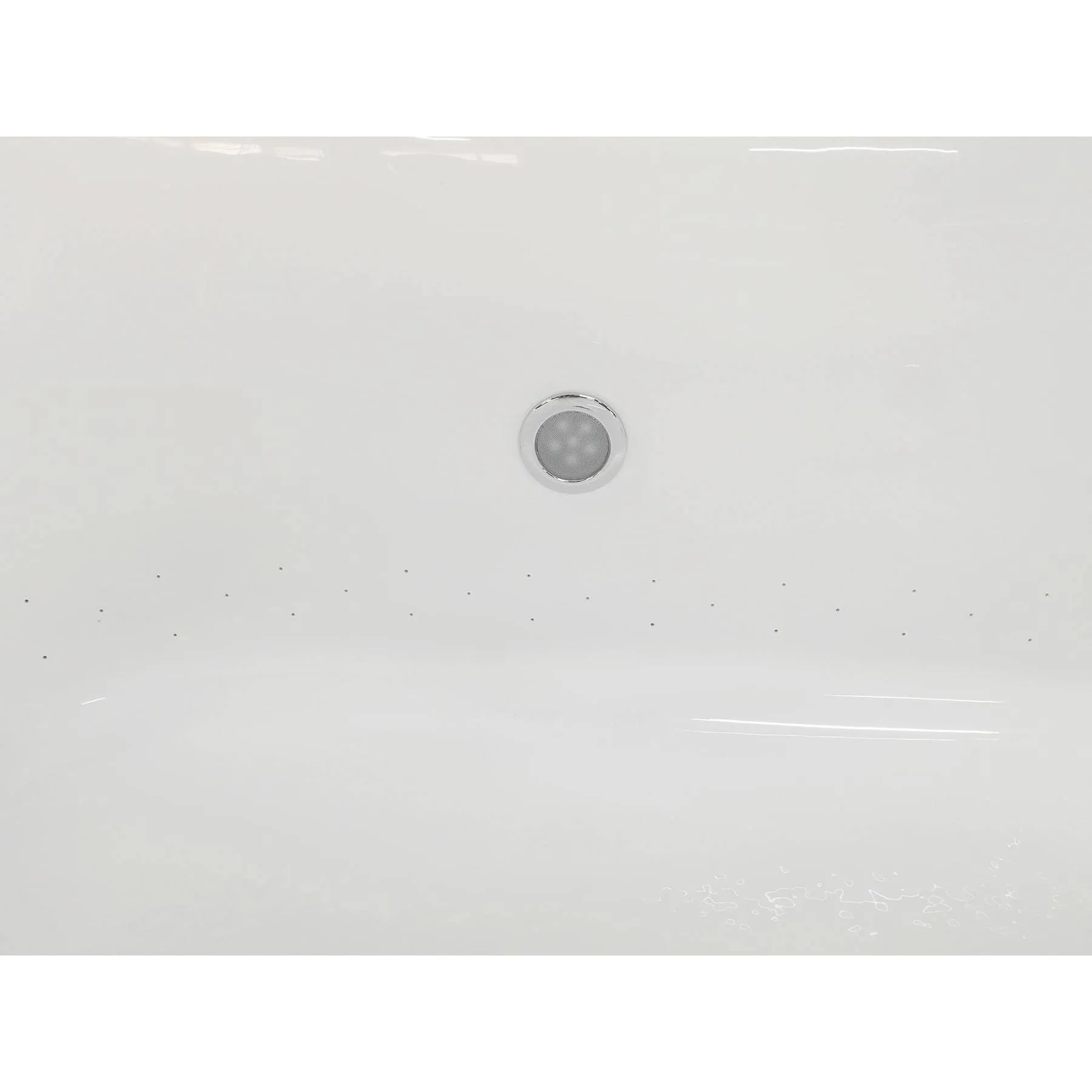 EAGO AM2140 6 Foot White Free Standing Air Bubble Bathtub