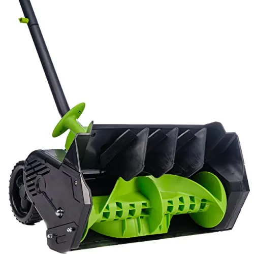 Earthwise SN70016 Electric Corded 12Amp Snow Shovel, 16" Width, 430lbs/Minute