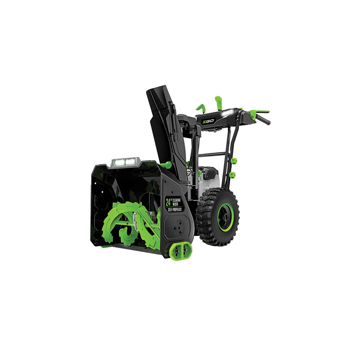 EGO SNT2405 Snow Blower, 56 V Battery, 7.5 Ah, Lithium-Ion Battery, 2-Stage, 24 in W Cleaning, 50 ft Throw