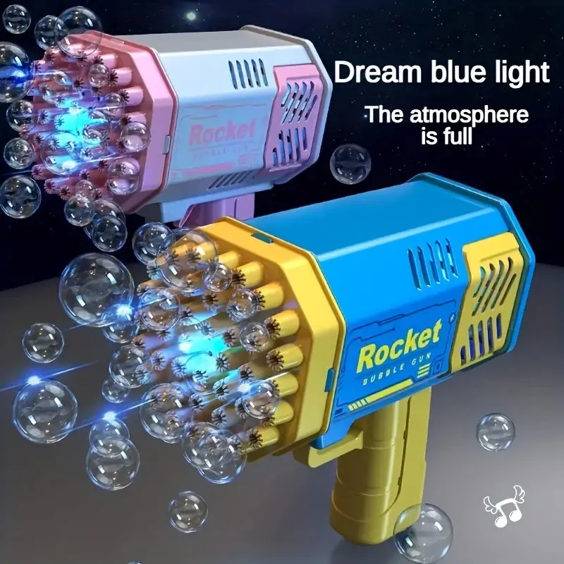 Electric Bubble Gun Rocket Launcher