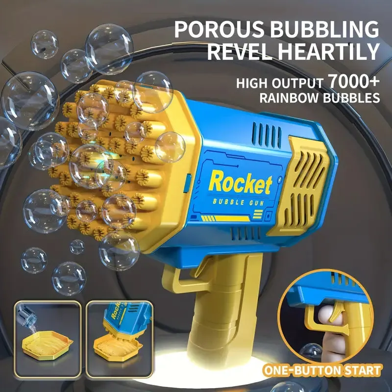 Electric Bubble Gun Rocket Launcher