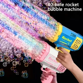 Electric Bubble Gun Rocket Launcher