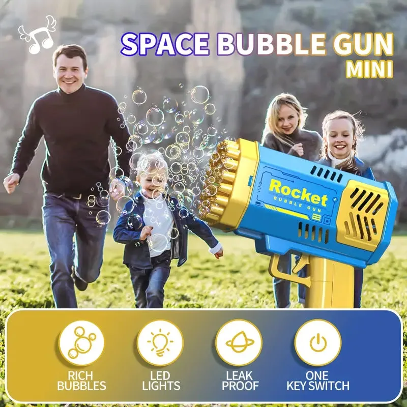 Electric Bubble Gun Rocket Launcher