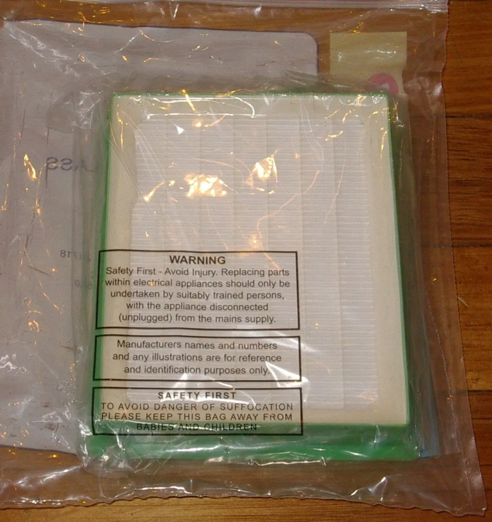 Electrolux Excellio, Oxygen, UltraActive Compatible Hepa Filter - Part # FIL62