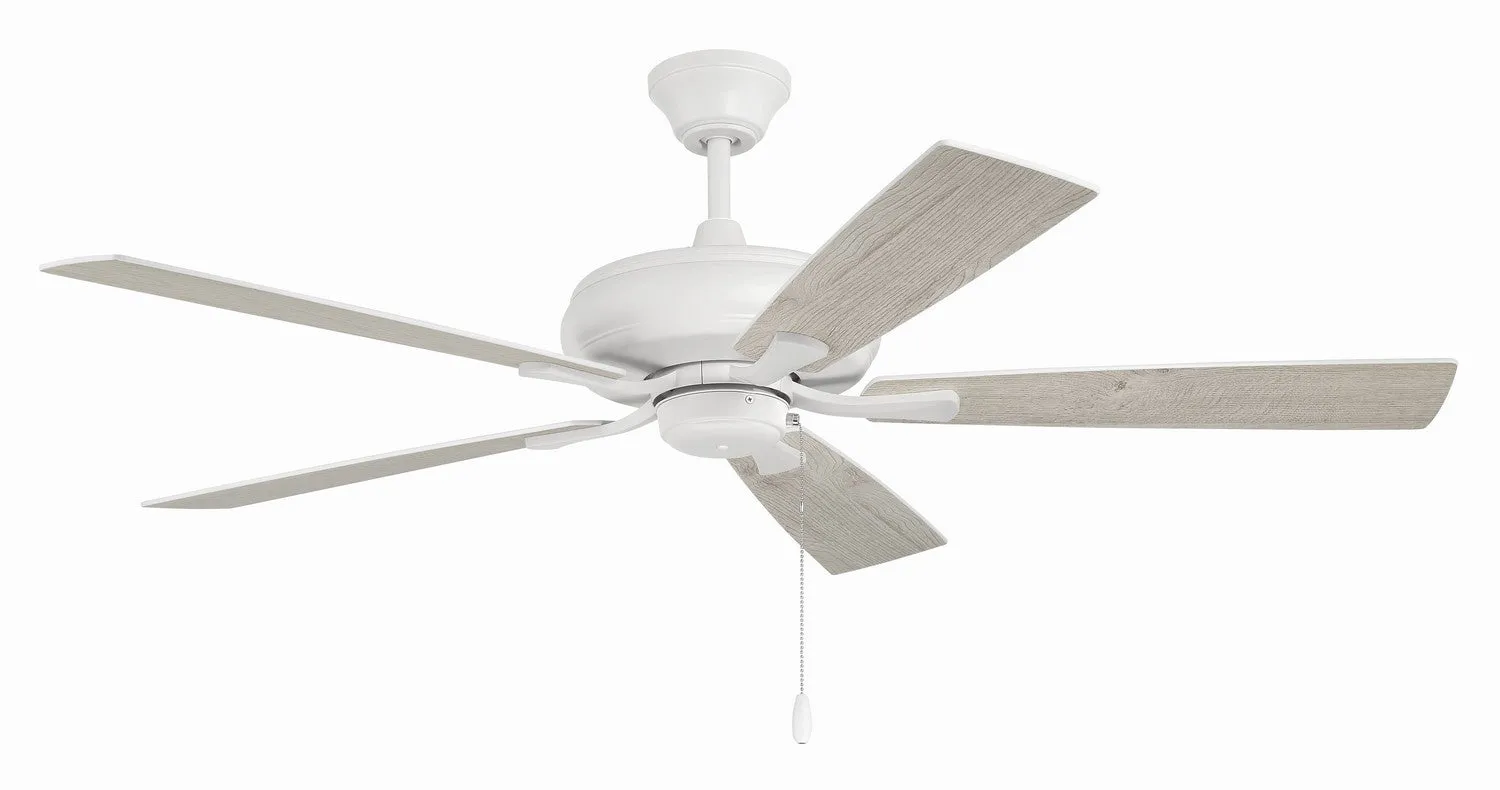 Eos 52" Ceiling Fan in White