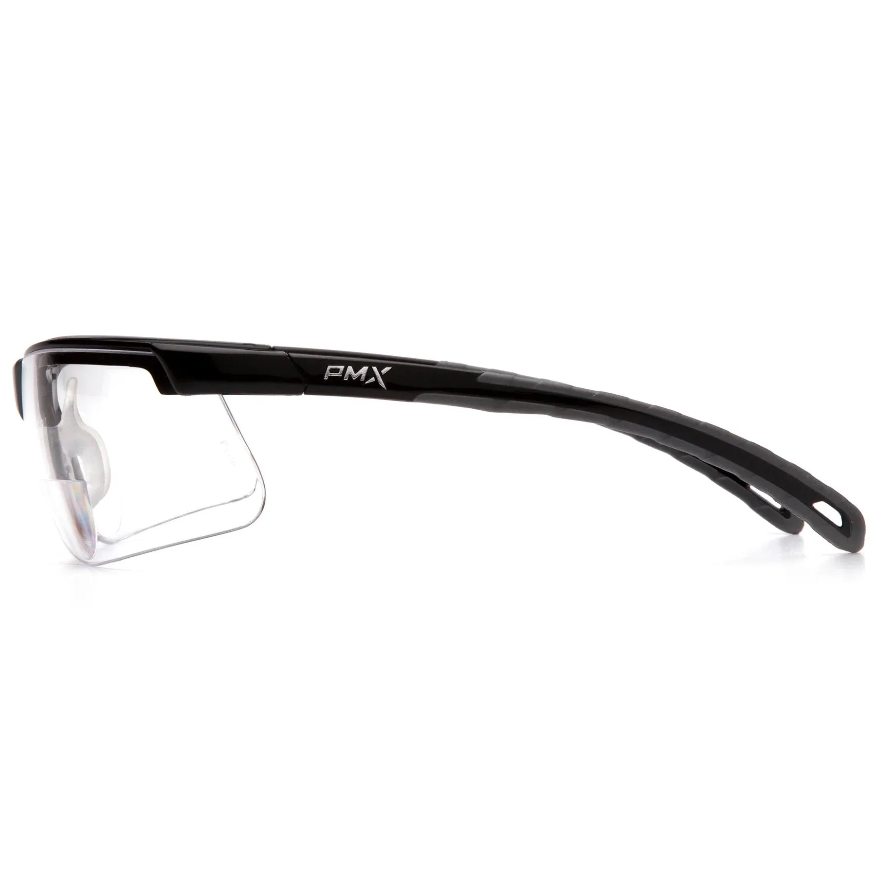 Ever-Lite Safety Glass Reader  1.5, Clear H2MAX Anti-Fog Lens with Black Frame, SB8610R15TM, 1 Pair