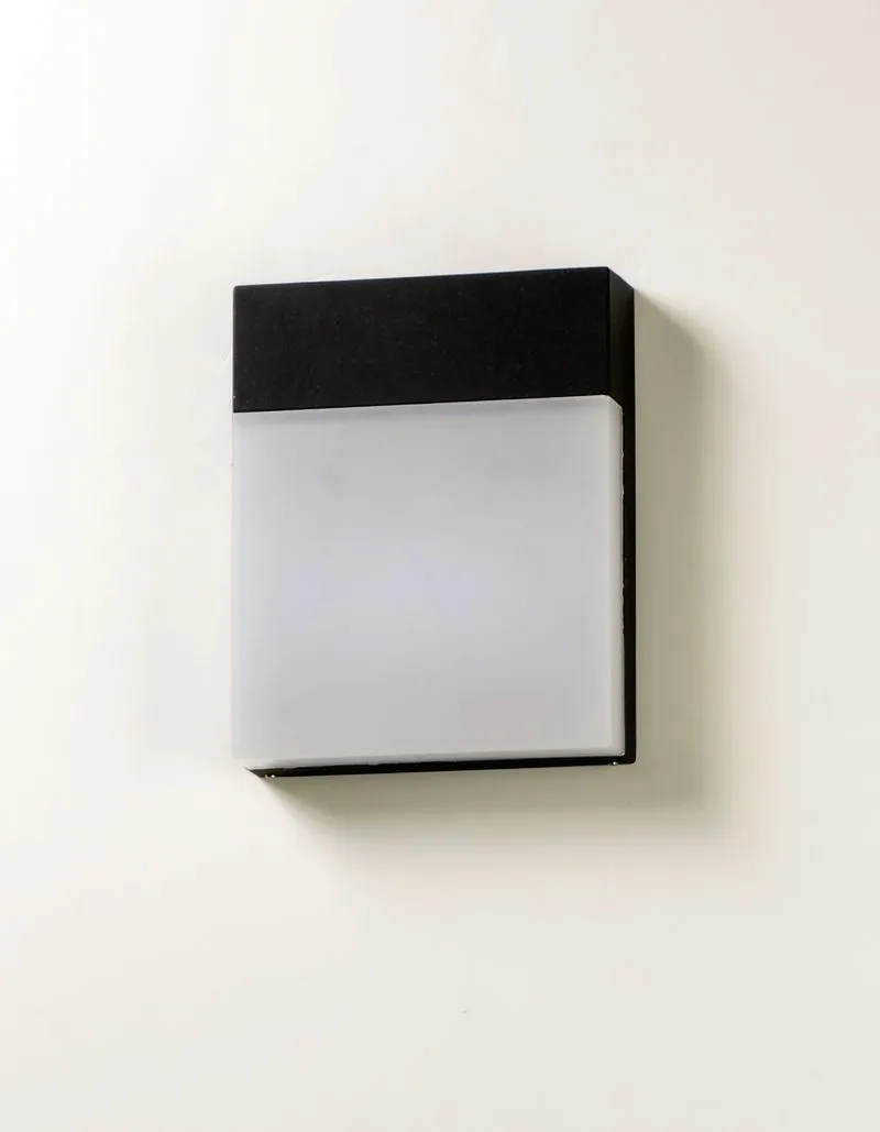 Eyebrow 6.25" Single Light Wall Sconce in Black