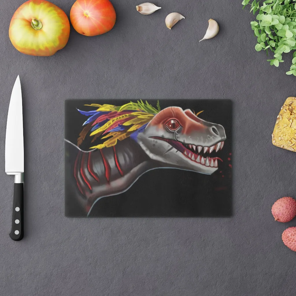 Feathered Raptor Cutting Board