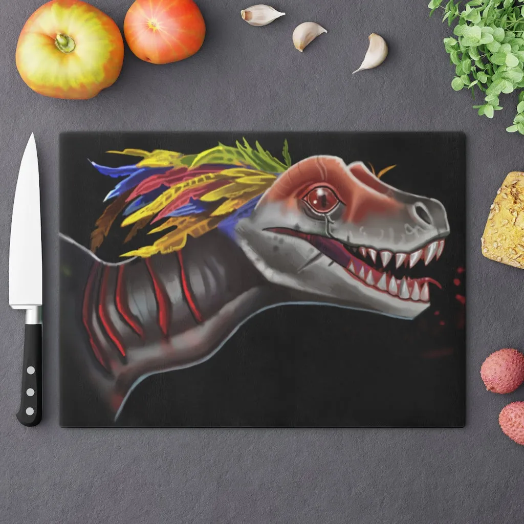 Feathered Raptor Cutting Board