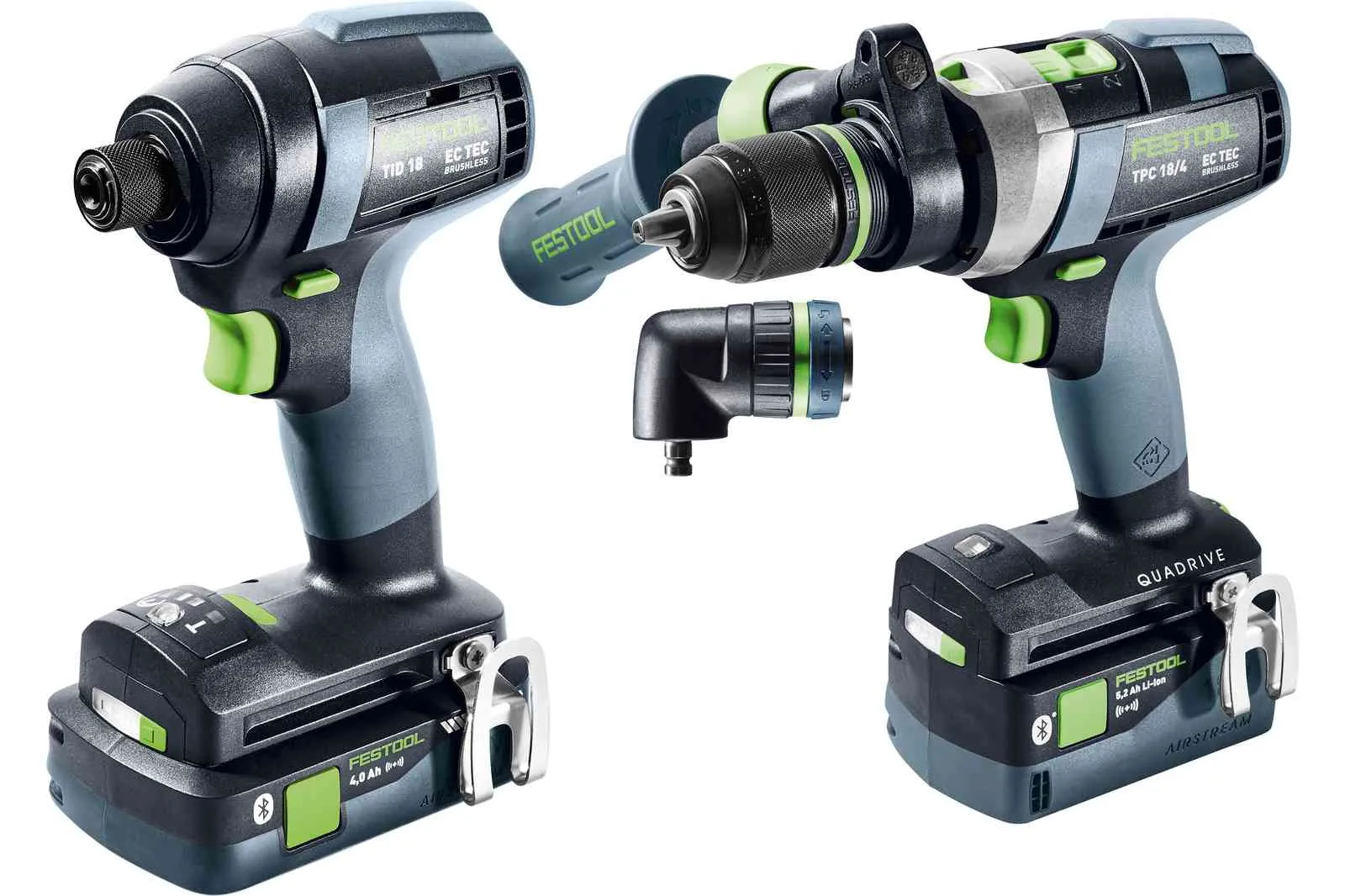 Festool 577616 Impact Driver and Drill set TID 18 HPC I-Set TPC 18/4