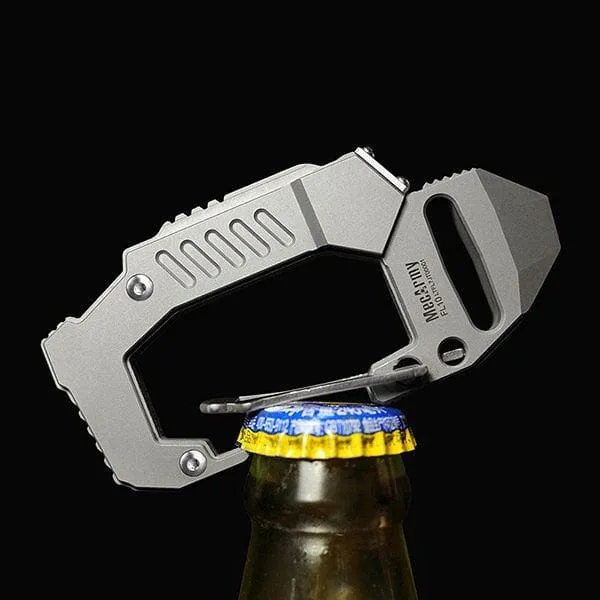 FL10 Titanium EDC Carabiner Flashlight