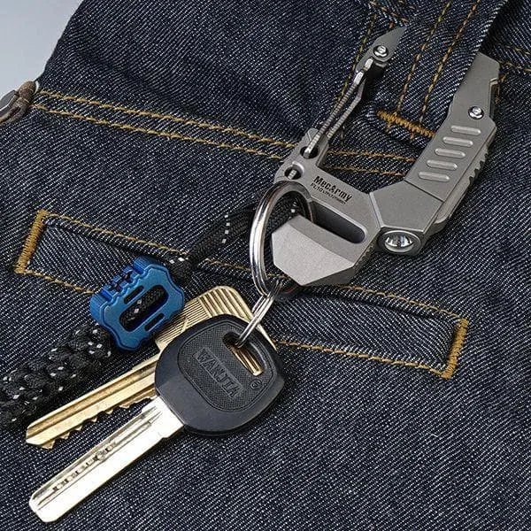 FL10 Titanium EDC Carabiner Flashlight