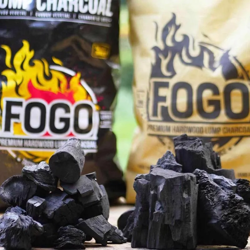 FOGO Premium (Black Bag) All Natural Lump Charcoal 17.6 lb