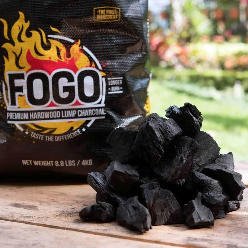 FOGO Premium (Black Bag) All Natural Lump Charcoal 8.8 lb