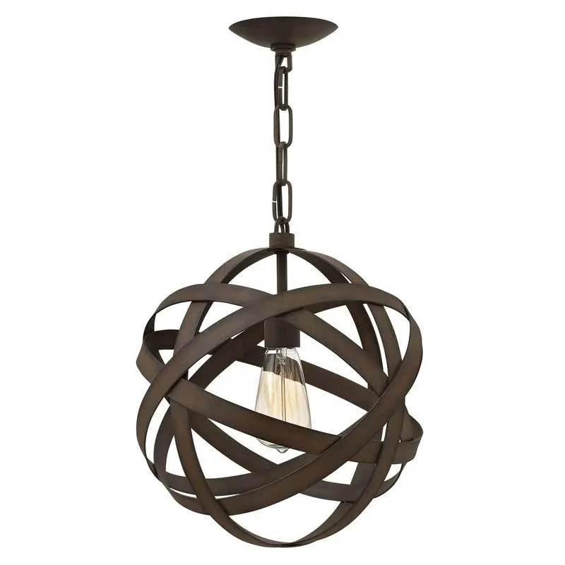 Fredrick Ramond FR40707VIR Mini-Pendant Carson Vintage Iron Pendant Lights