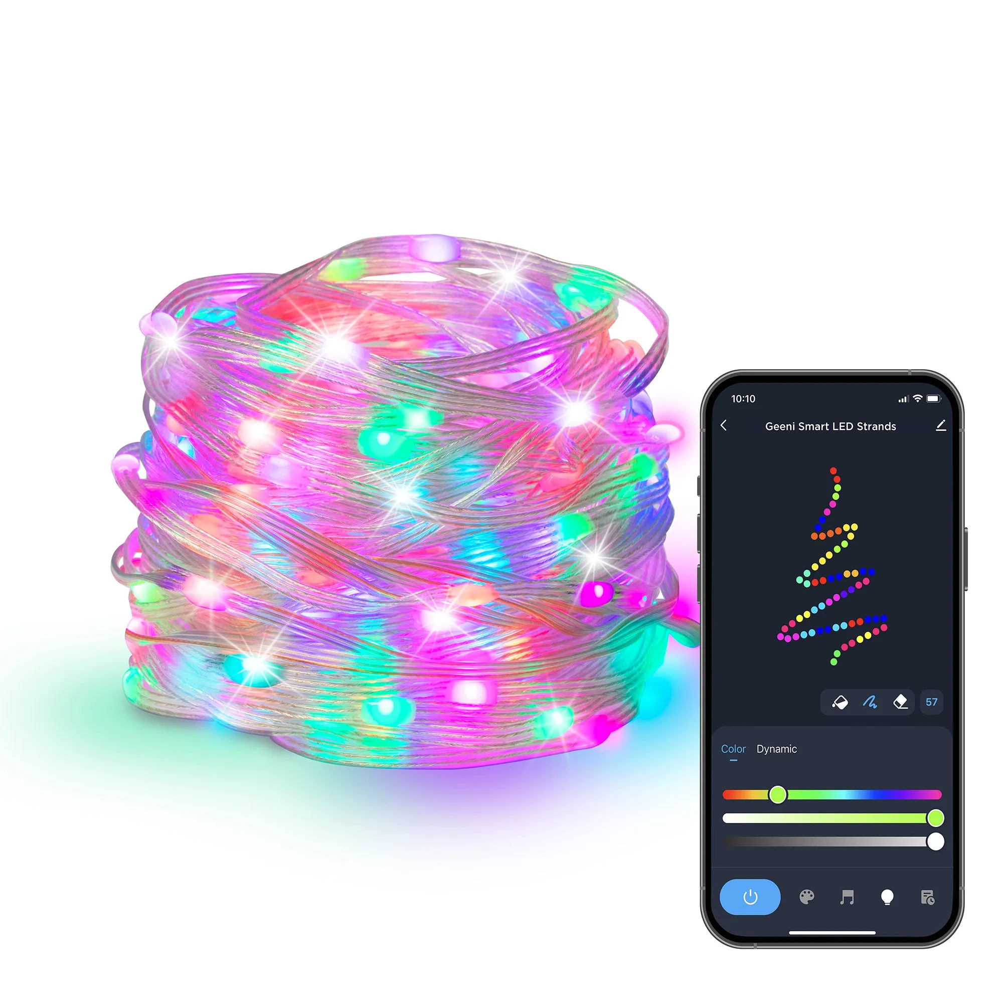 Geeni Pro Color Flow LED Smart Lights (65.6ft.)