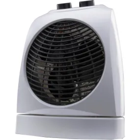 Goldair 2400W Upright Oscillating Fan Heater - White