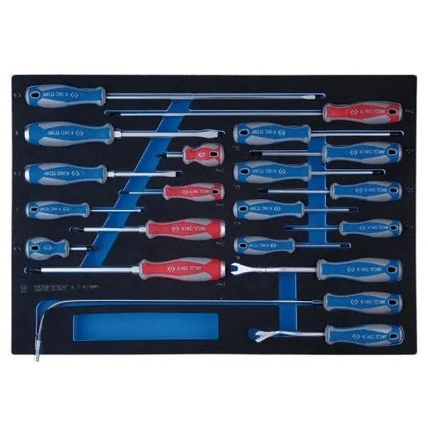 GT-9-31920MRV-20PC Screwdriver Set Metric for Tool Box