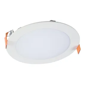 Halo HLB6 Series Matte White 6 in. W LED Smart-Enabled Canless Recessed Downlight 16 W