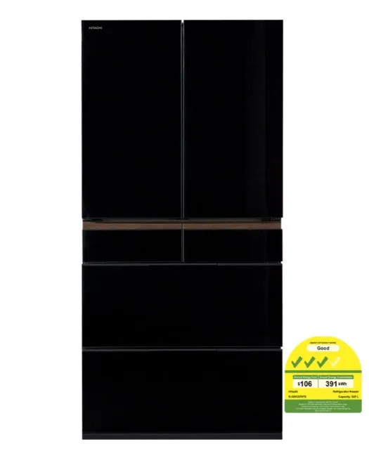 Hitachi R-GWC670TS - XK / XW 525L 6 Door Fridge