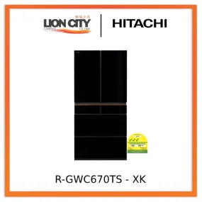 Hitachi R-GWC670TS - XK / XW 525L 6 Door Fridge