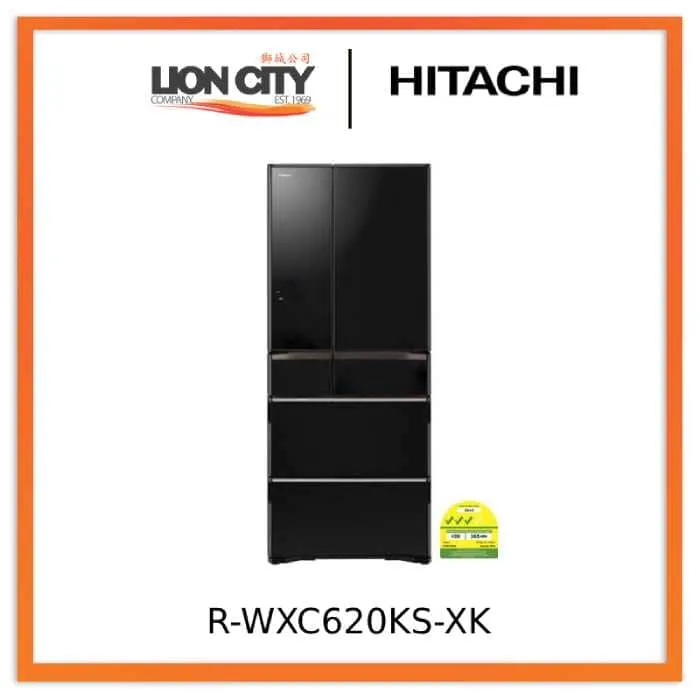 Hitachi R-WXC620KS-XK/XW Multi Door Refrigerator (500l)