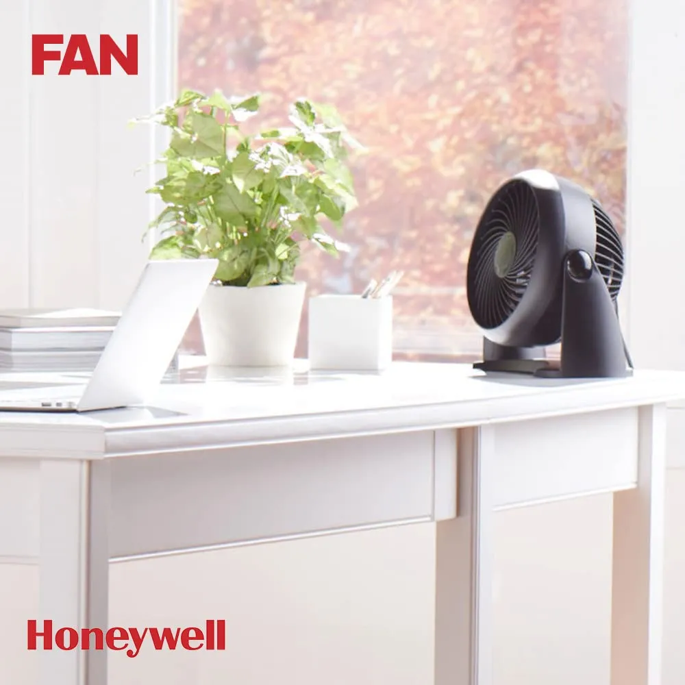 Honeywell HT900EV1 Super Turbo Three-Speed High-Performance Fan Black