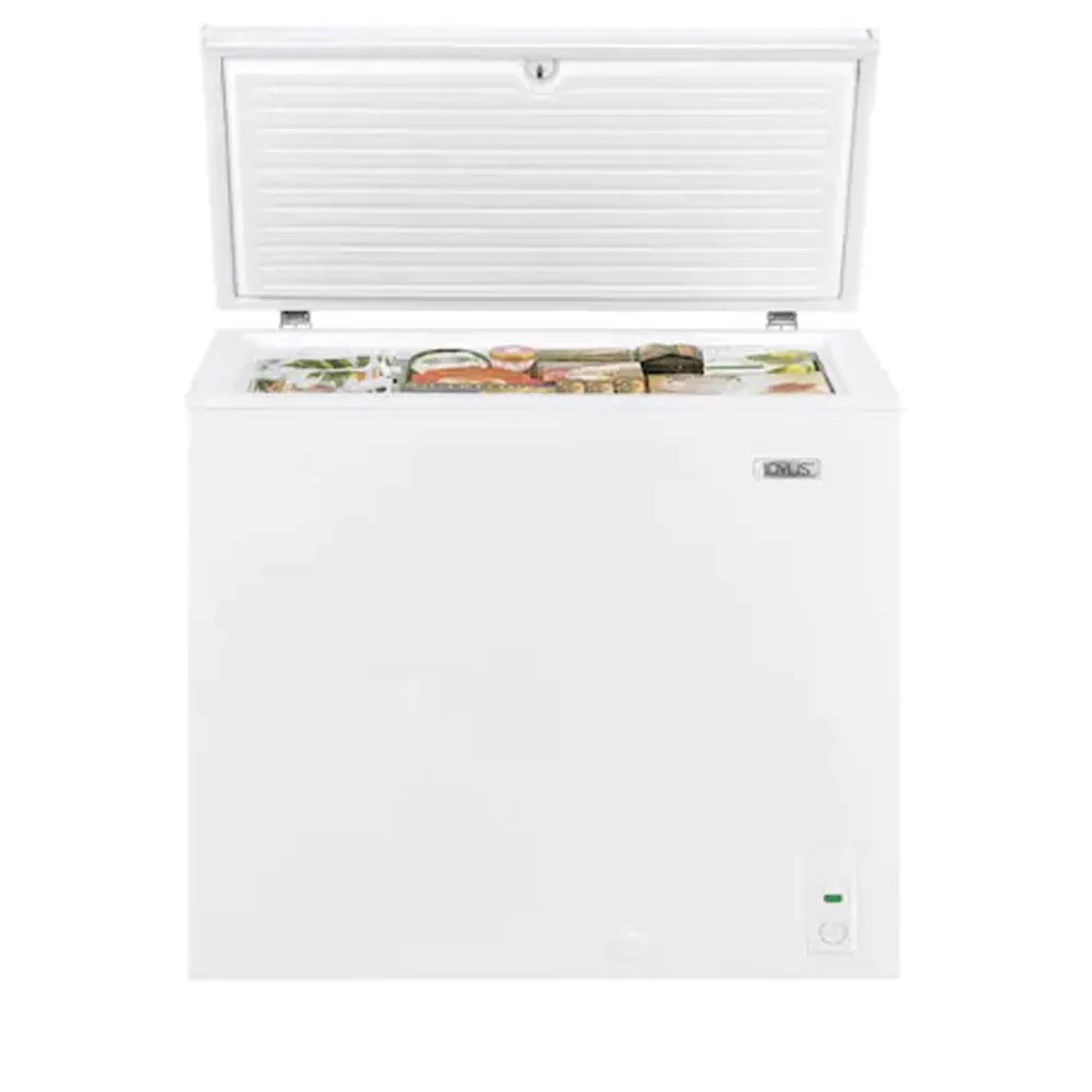 Idylis - 7.1 cu ft Manual Chest Freezer - White