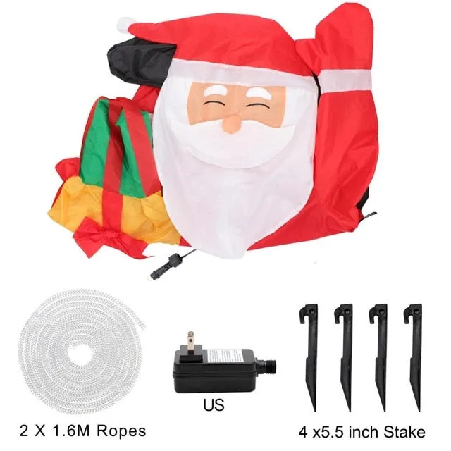 Inflatable Santa Claus Outdoors Christmas Decorations