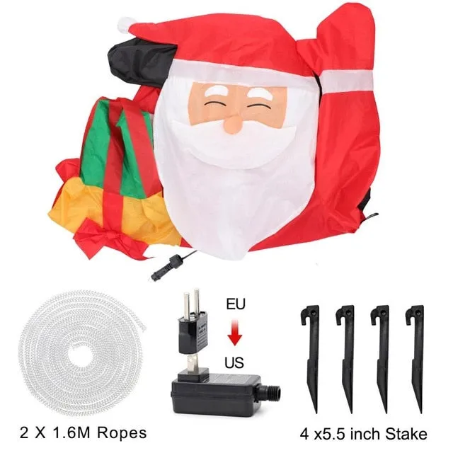 Inflatable Santa Claus Outdoors Christmas Decorations