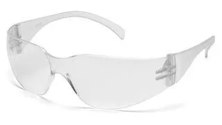 Intruder Clear Lens with Clear Temples Safety Glasses - Box of 12