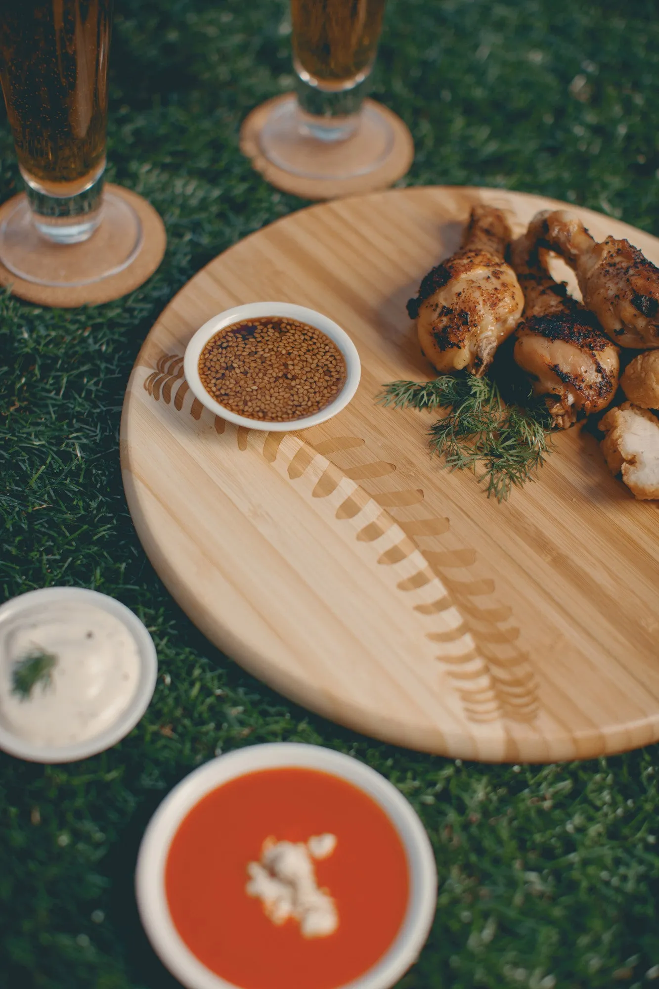 Kansas State Wildcats - Home Run! Baseball Cutting Board & Serving Tray