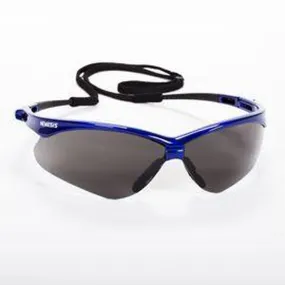 Kimberly-Clark Professional* Jackson Safety* Nemesis* Metallic Blue Safety Glasses With Gray Anti-Fog Lens