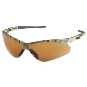 KleenGuard 19644 NEMESIS CAMO SAFETY GLASSES BRONZE LENS CORDED