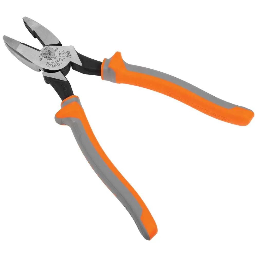 Klein 2139NERINS Insulated Pliers, Side Cutters, 9"