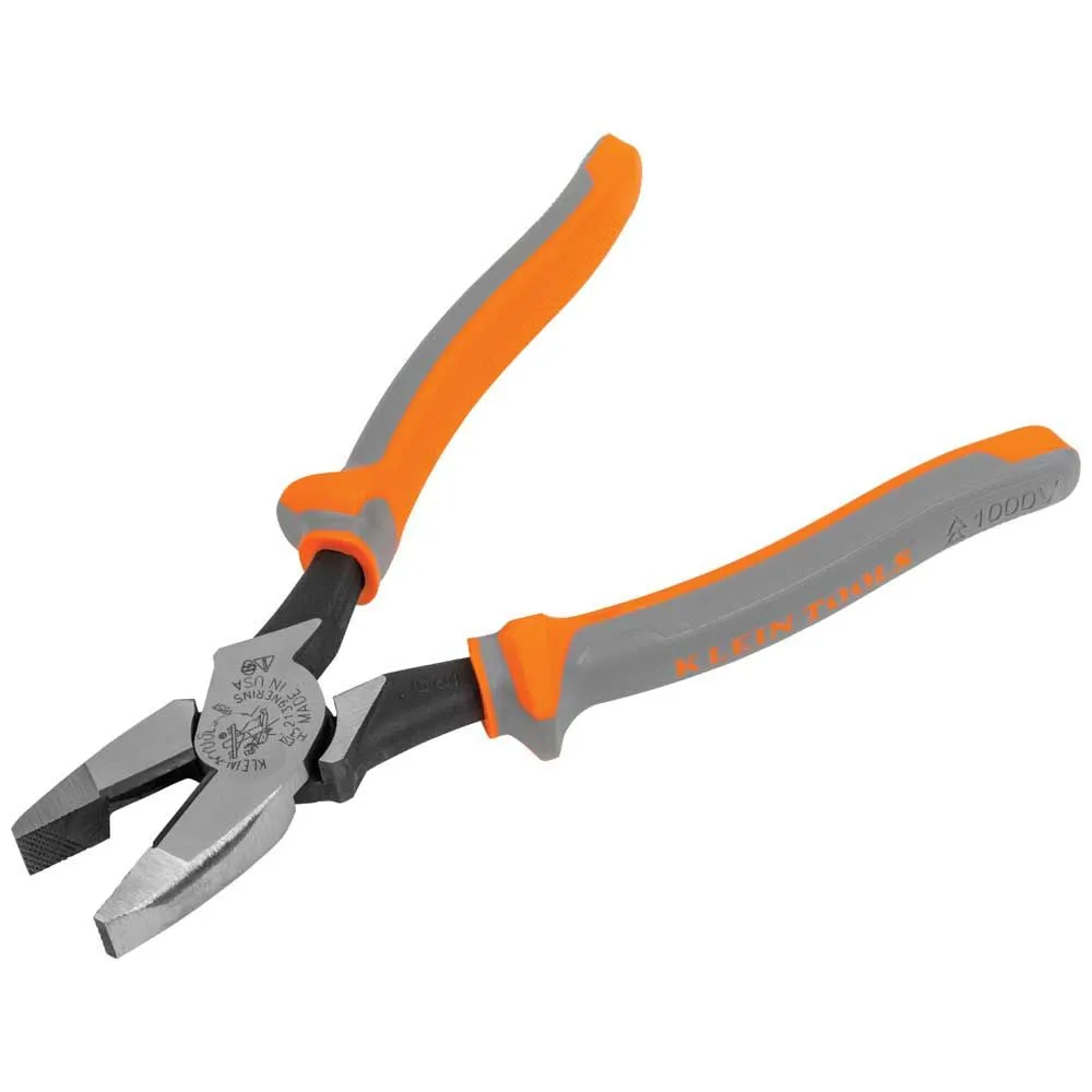 Klein 2139NERINS Insulated Pliers, Side Cutters, 9"