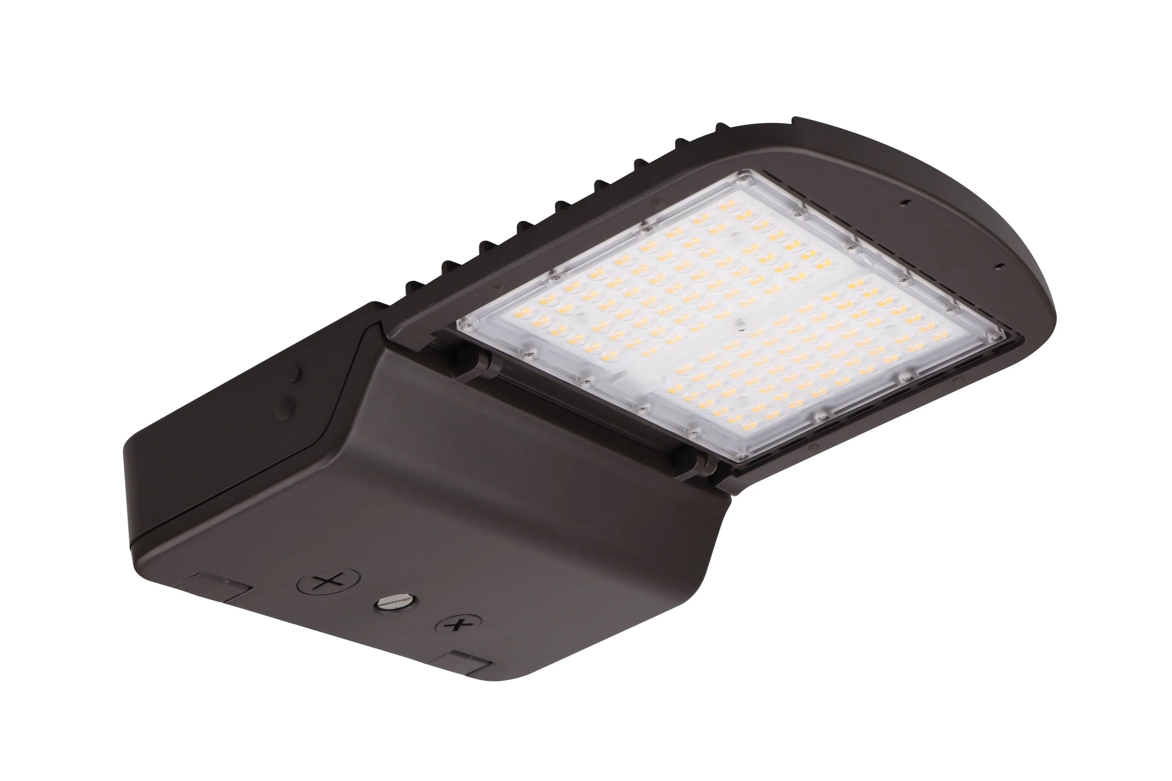 LED Area Light, PowerSet 100/80/60W, 4000K, Type 3 Lens, 120-277V, Dimming, Bronze