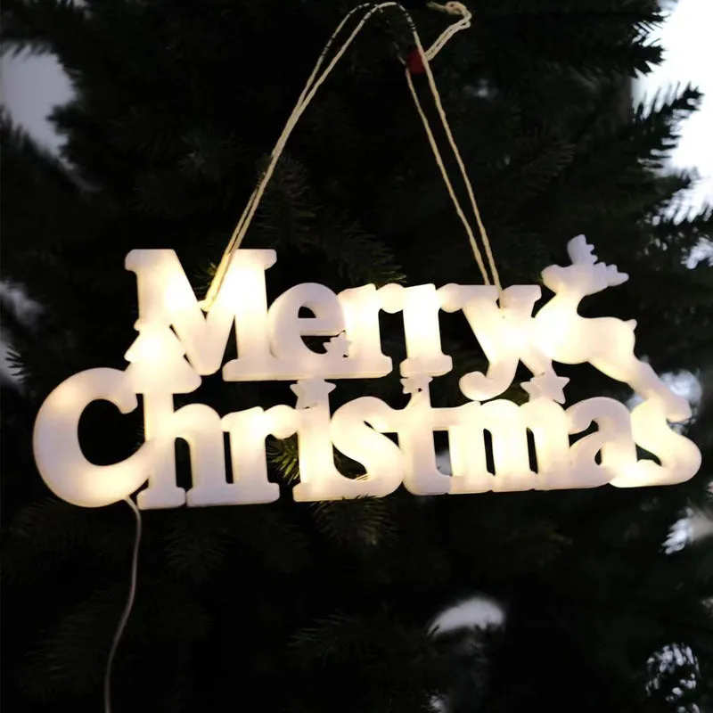 LED Christmas Letter Lamp String Light