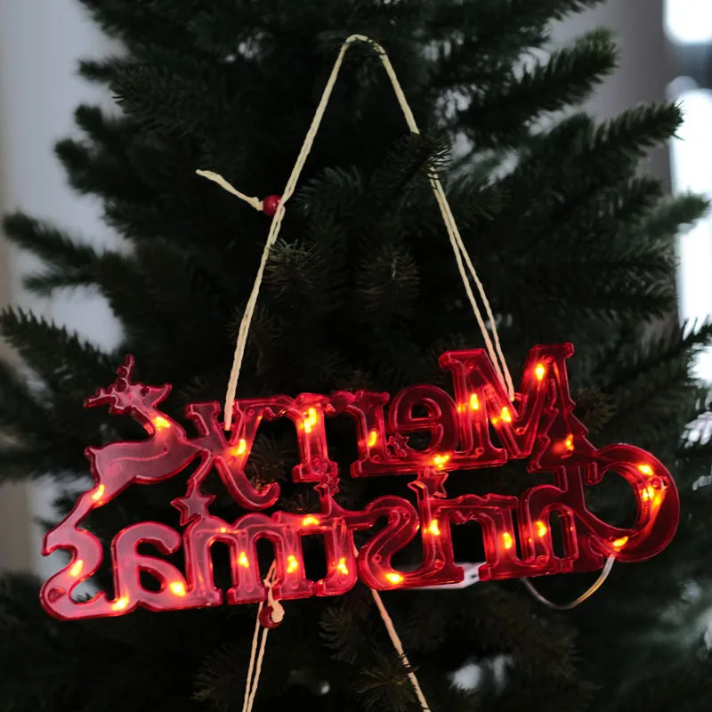 LED Christmas Letter Lamp String Light