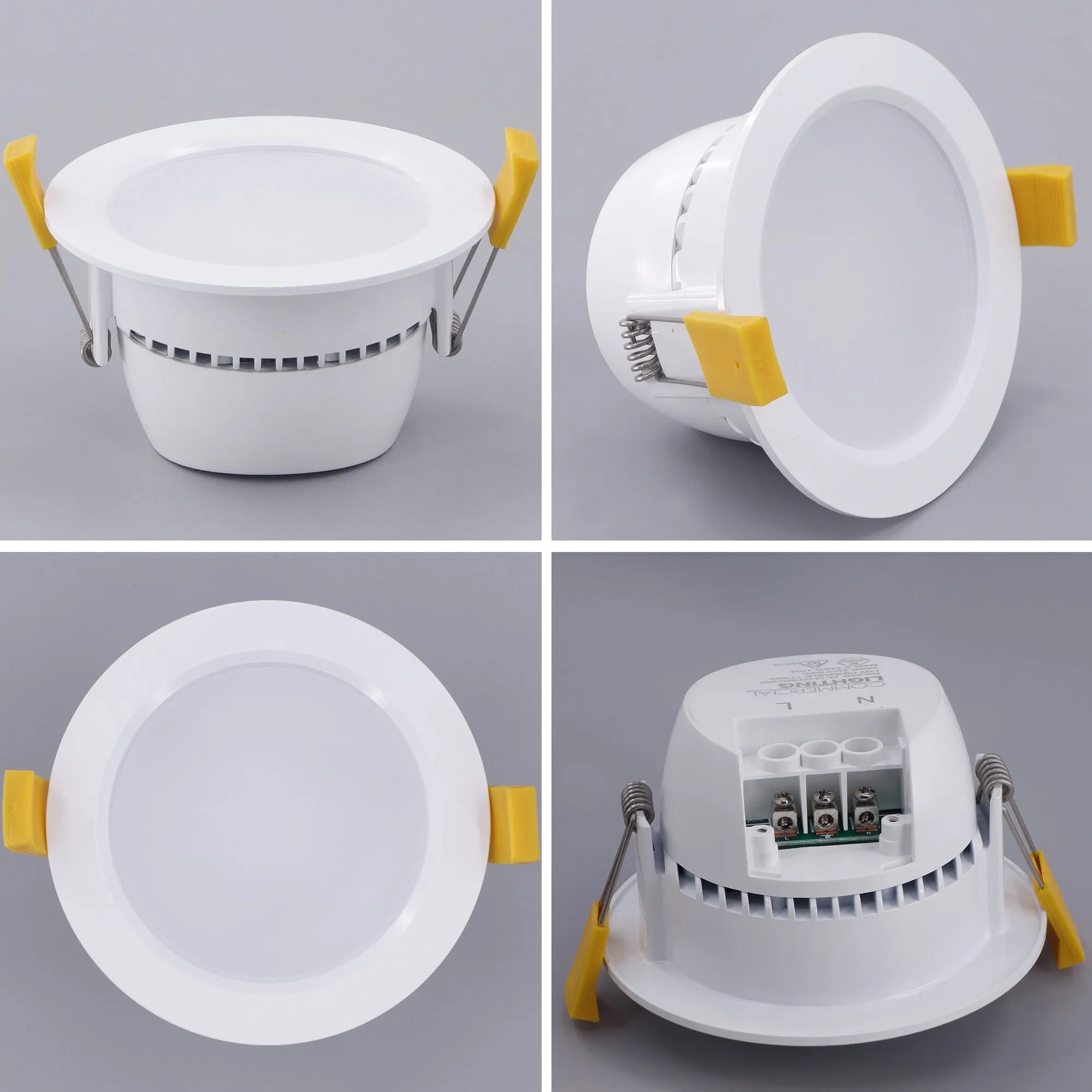 LED Recessed Light 13W Aluminium Die Casting Down Light Dimmable Warmwhite 90MM