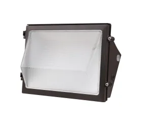 LED Wall Pack, PowerSet 80/70/60W, FieldCCeT 3000/4000/5000K, 277-480V, 0-10V Dimming, Bronze