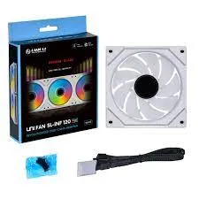 LIAN LI UNI FAN SL Infinity 120 Reverse Blade  反葉 WHITE 白色 ARGB 12cm Case Fan UF-RSLIN120-1W