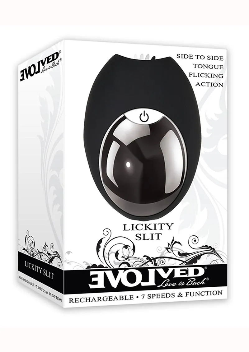 Lickity Slit Rechargeable Silicone Massager