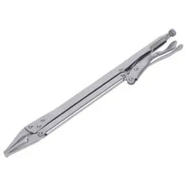 Locking Pliers, Long-Nose, 15-In.