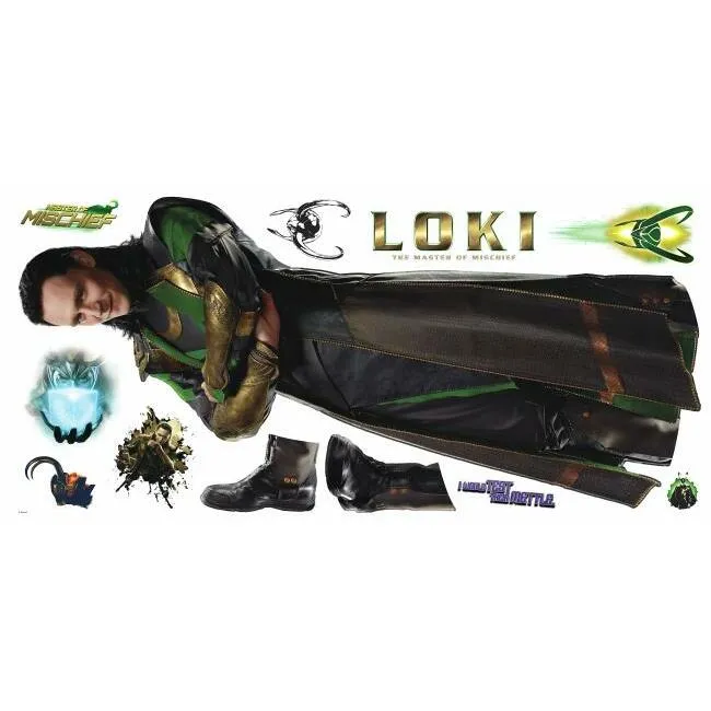 Loki Peel And Stick Giant Wall Decal