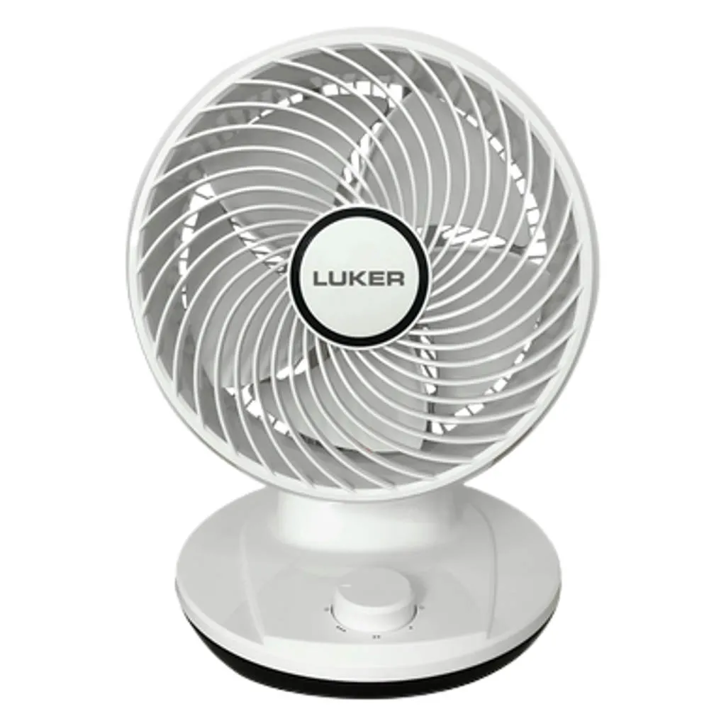 Luker Ostro Wall Fan 200mm White LFTFCOSTR0200WH