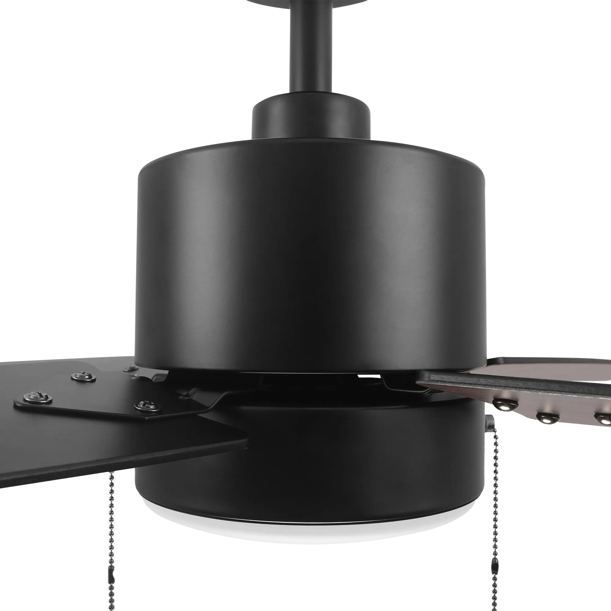 Mabel 52 inch Pull Chain Ceiling Fan with LED Light